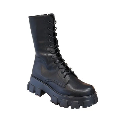 Damen Stiefel Warm Futter Sportsohle