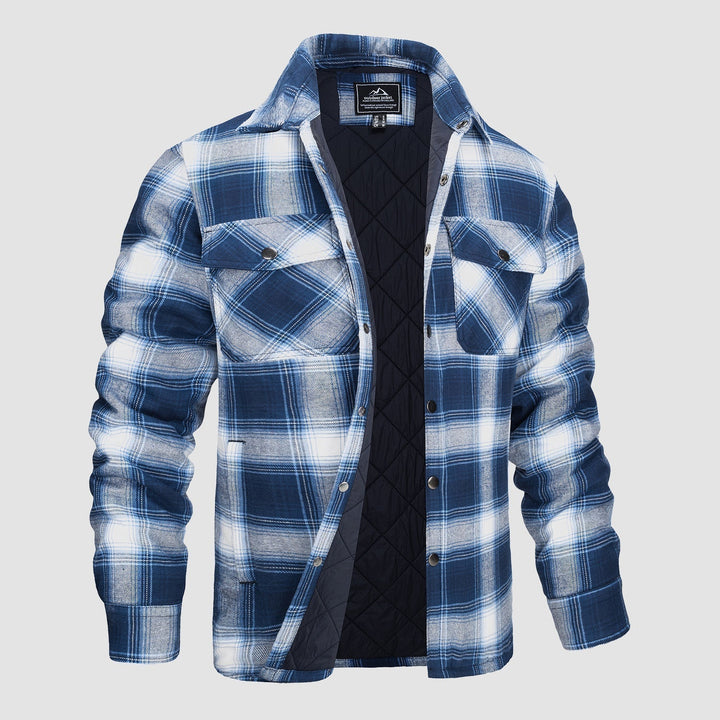 Herren Flanellhemd Warm &amp; Bequem