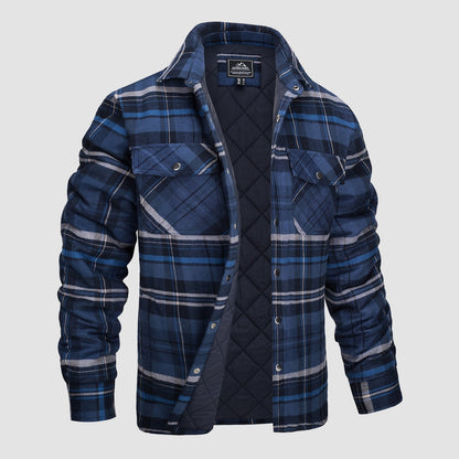 Herren Flanellhemd Warm & Bequem
