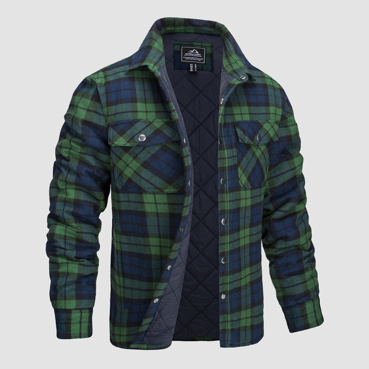 Herren Flanellhemd Warm &amp; Bequem