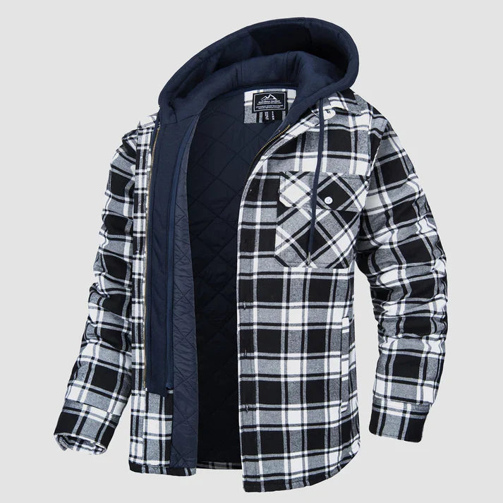 Herren Outdoor-Jacke Winterwarm Modisch