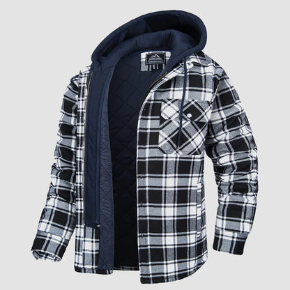 Herren Outdoor-Jacke Winterwarm Modisch