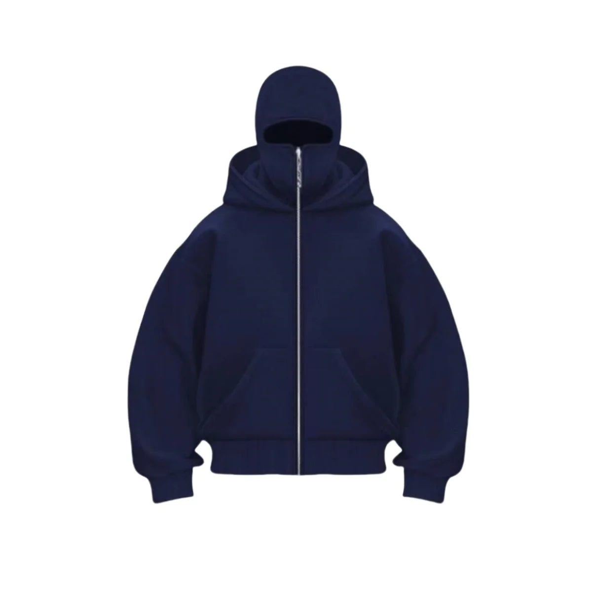 Herren Sweatshirt Lässig Kapuzenpullover Reißverschluss