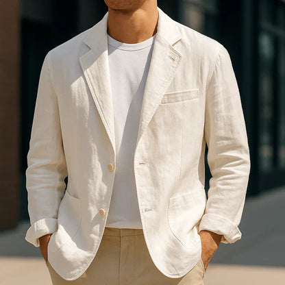 Maßgeschneiderter Herren Blazer Leicht Slimfit - IdealeKleiden