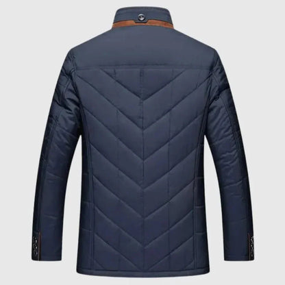 Warmes Winterkleid | Gepolsterte Steppjacke Daunenfüllung - IdealeKleiden