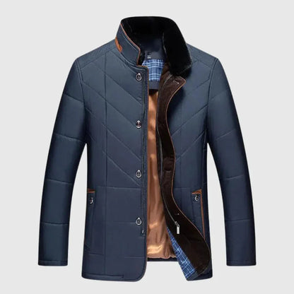 Warmes Winterkleid | Gepolsterte Steppjacke Daunenfüllung