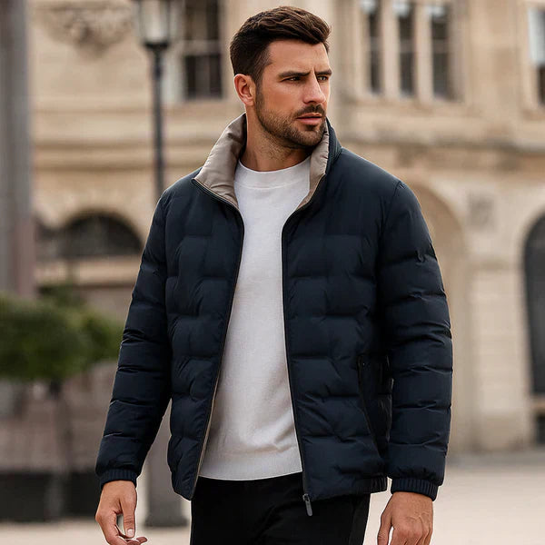 Wasserdichte Herren Winterjacke Isoliert und Leicht - IdealeKleiden