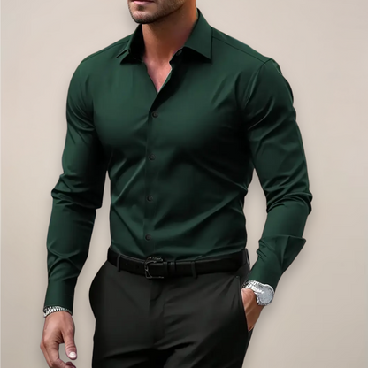 Modernes Herren Hemd Slim Fit Frühjahr