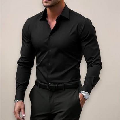 Modernes Herren Hemd Slim Fit Frühjahr
