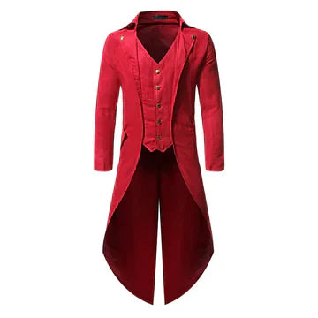 Gothic Frack Mittelalterlich Elegant - IdealeKleiden
