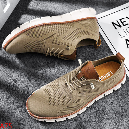 Atmungsaktive Herren Laufschuhe Mesh Slip-On - IdealeKleiden