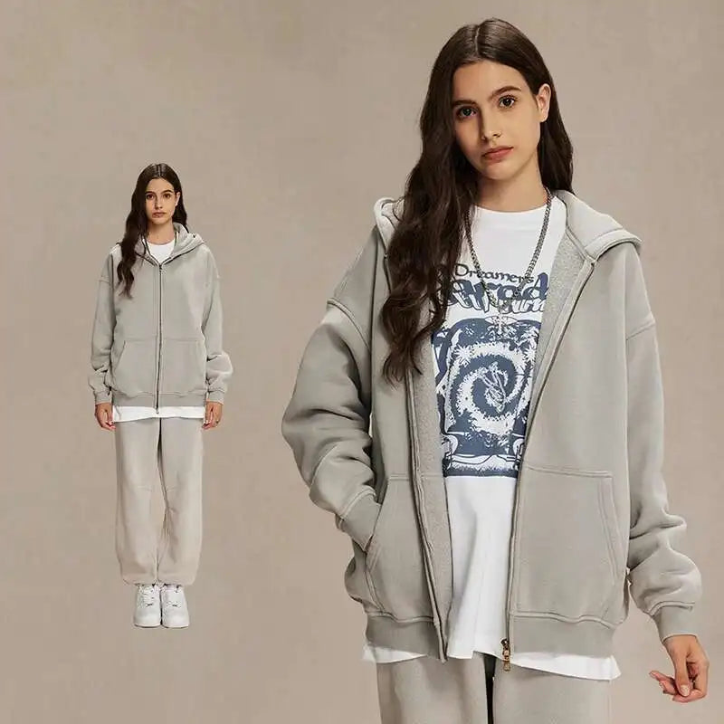 Weicher Hoodie Pullover Fleece Haube Bequem