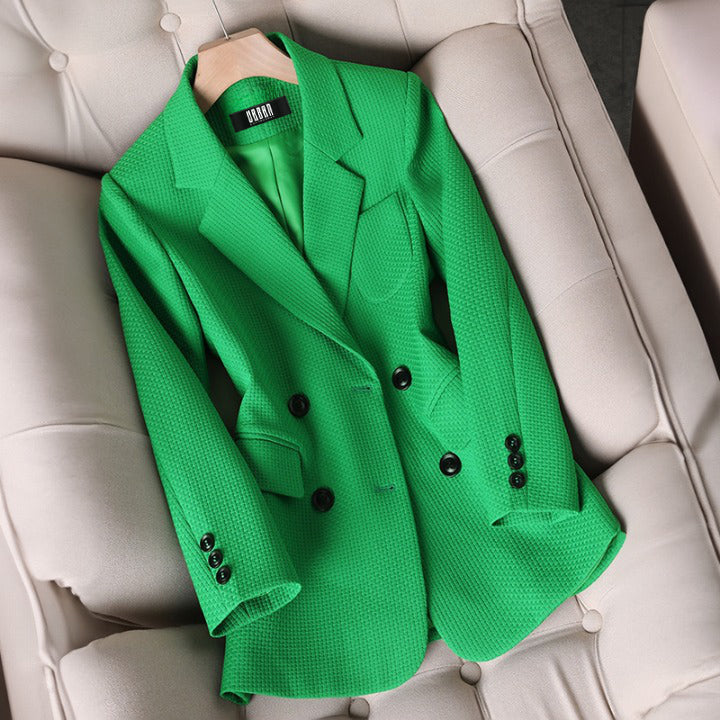 Herbst Blazer Damen Karomuster Chic