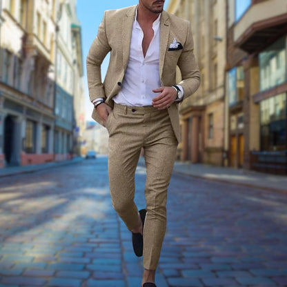 Schicke Herrenanzüge Slim Fit Design