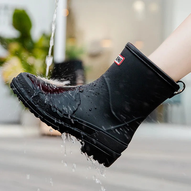Modische Regenstiefel Damen Wasserdicht Stilvoll - IdealeKleiden