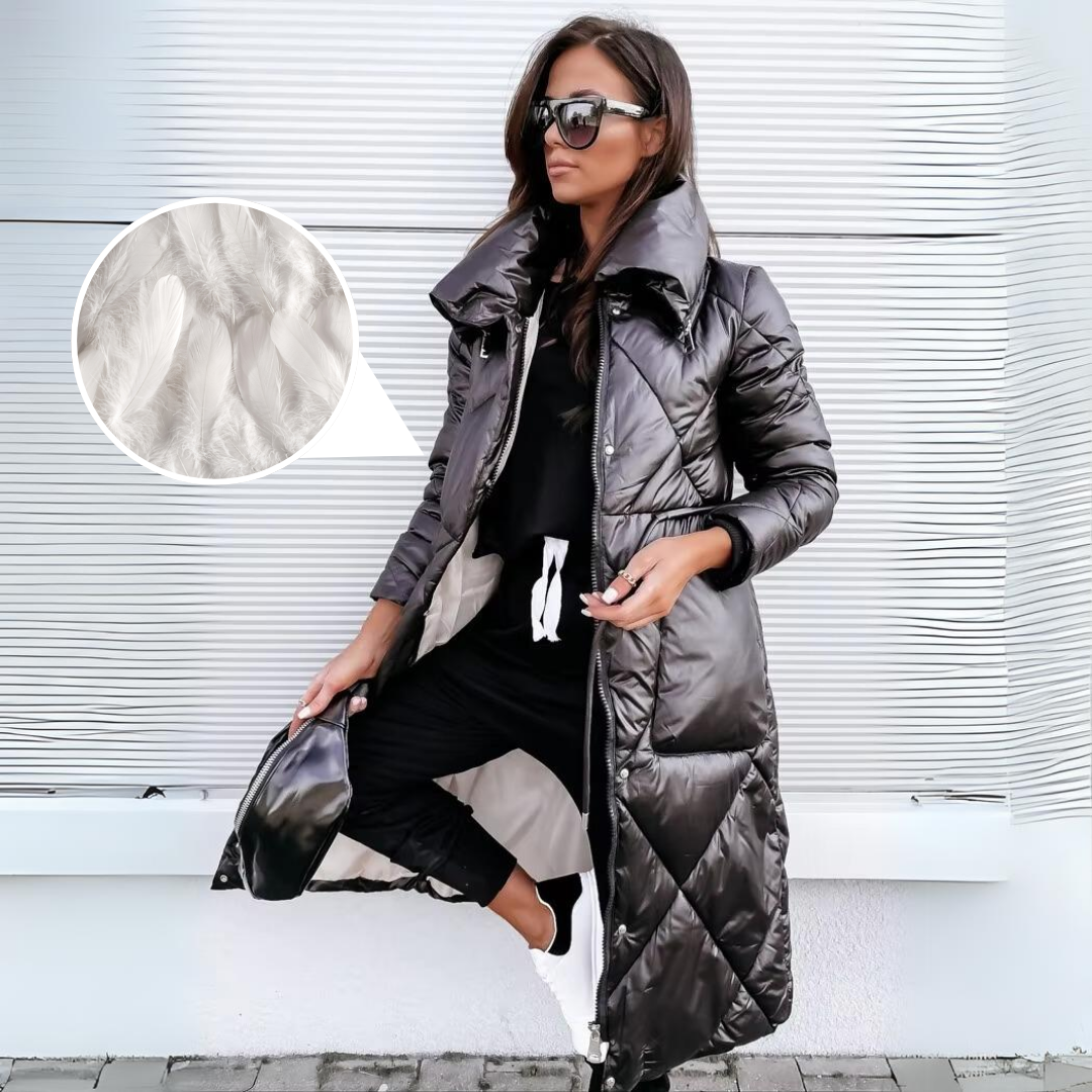Elegante Damenjacke Warm Isoliert