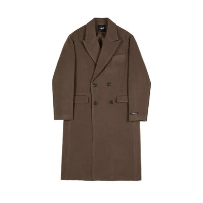 Herren Wintermantel Warm Wollig - IdealeKleiden