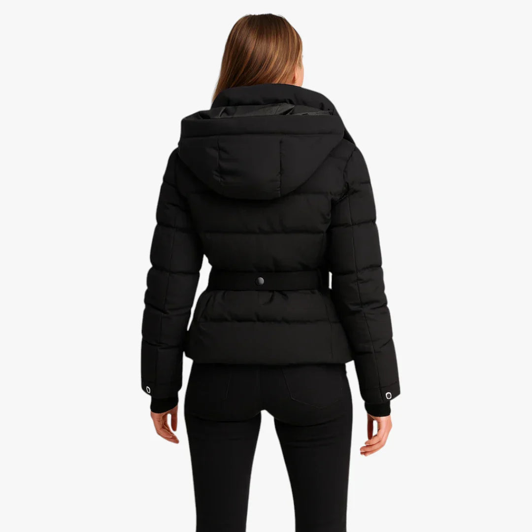 Warmes Winterkleid | Steppjacke Damen Daunenfüllung - IdealeKleiden