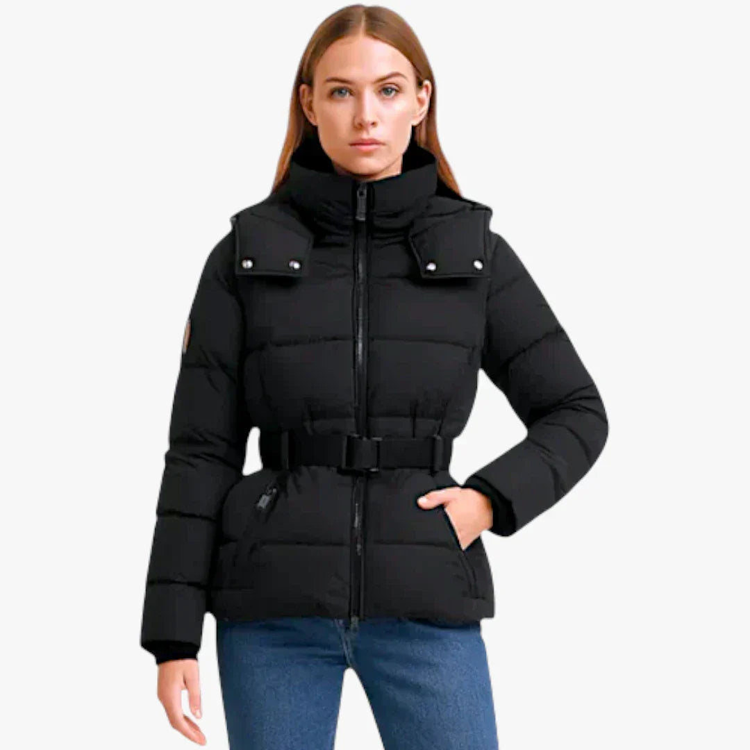 Warmes Winterkleid | Steppjacke Damen Daunenfüllung