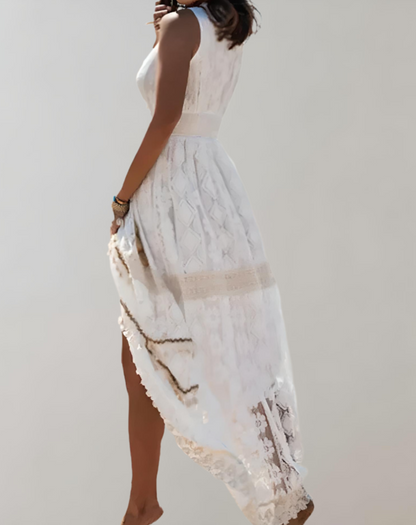 Sommerkleid Damen Boho Chic Elegant - IdealeKleiden