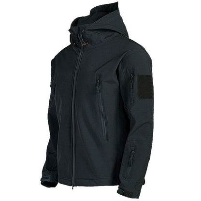 Herren Outdoorjacke Militärstyle robust - IdealeKleiden