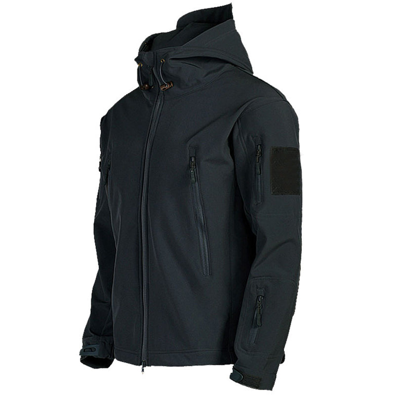 Herren Winterjacke Charles Elegant Schwarz