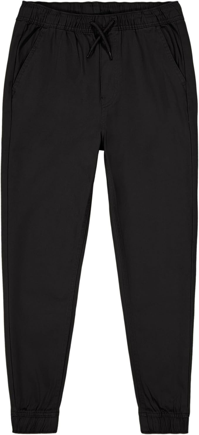 Warme Herren Jogginghose Schwarz Fleece - IdealeKleiden