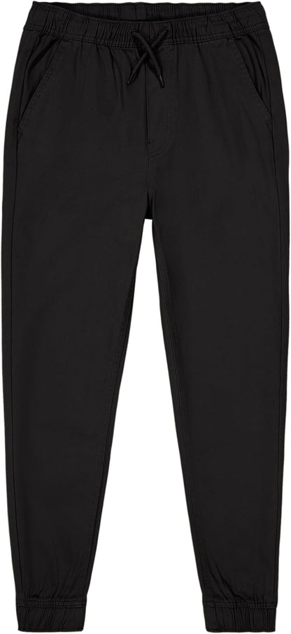 Warme Herren Jogginghose Schwarz Fleece - IdealeKleiden