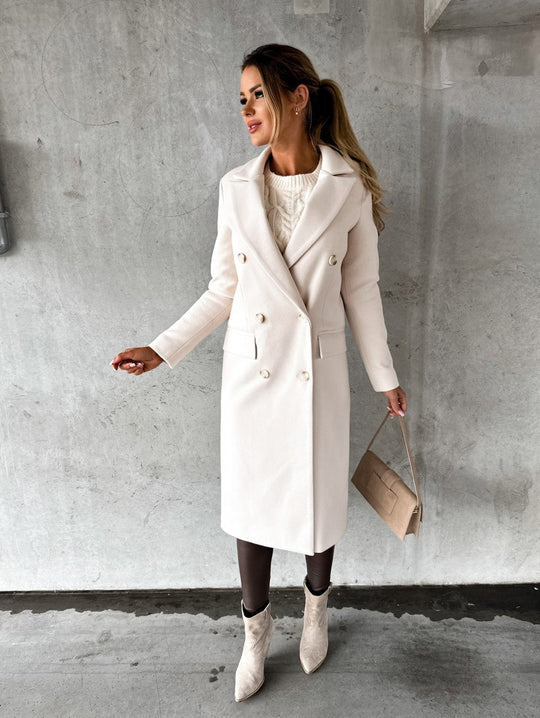 Stylischer Damenmantel Modern Chic - IdealeKleiden