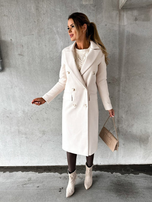 Stylischer Damenmantel Modern Chic - IdealeKleiden