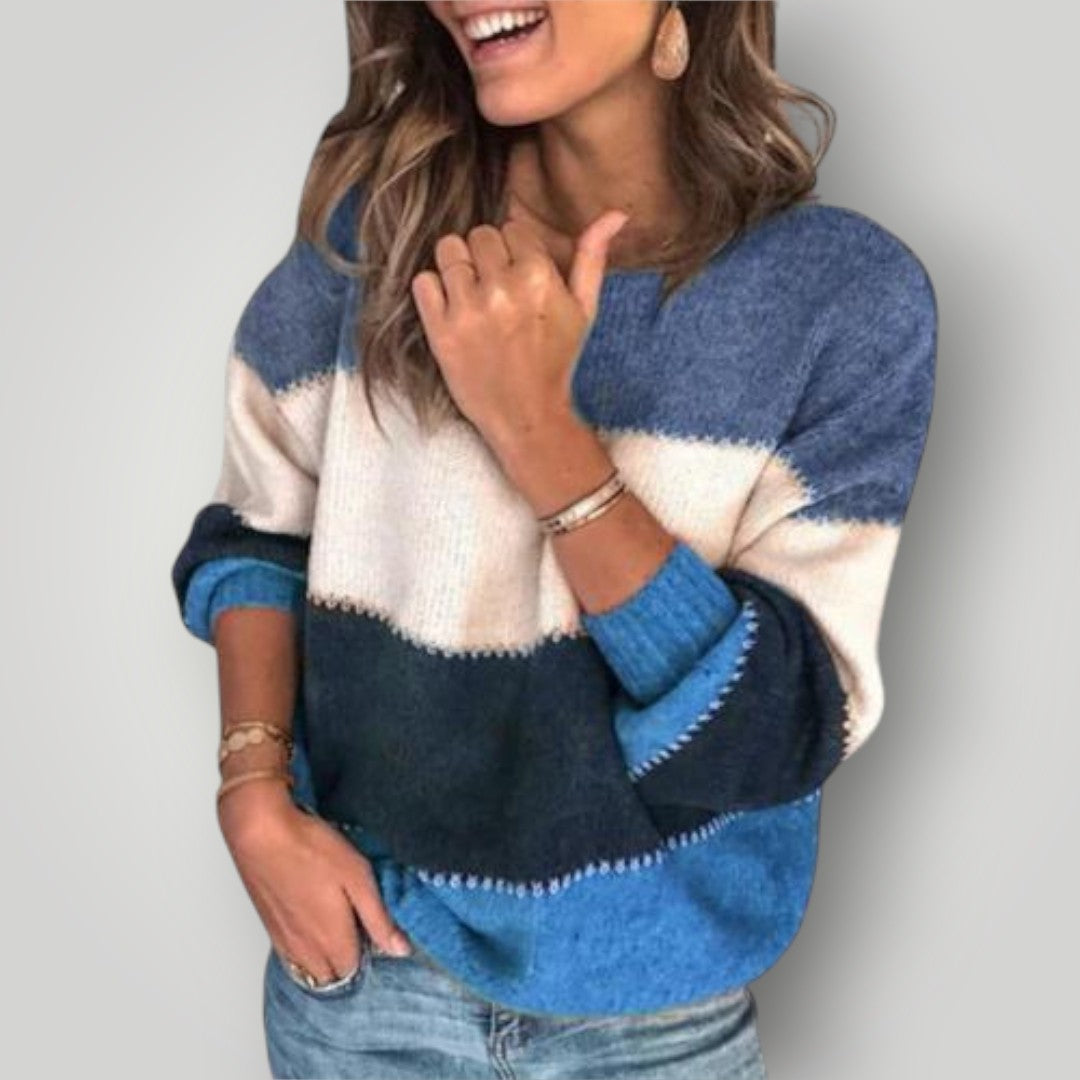 Damen Pullover Modern Warm Strick