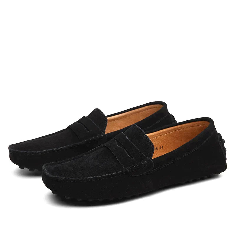 Bequeme Herren Mokassins Wildleder