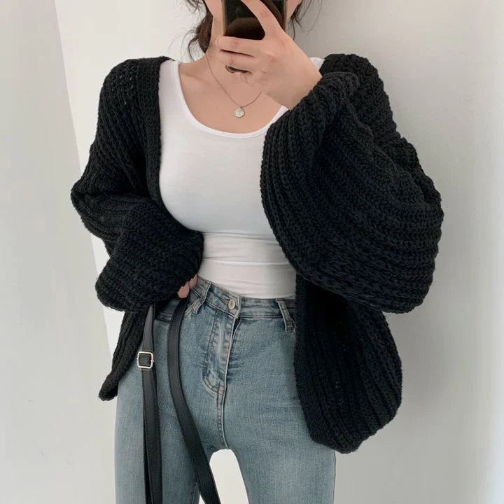 Damenschal Strickjacke Elegante