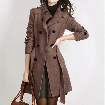Warmes Winterkleid Bequem Stilvoll
