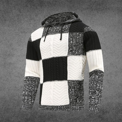 Kapuzenpullover Warm Wolle Herren