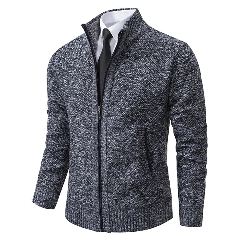 Stilvoller Strickpullover Männer Warm