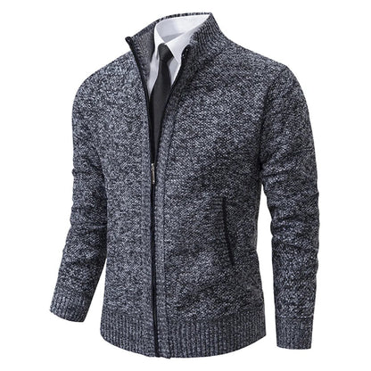 Stilvoller Strickpullover Männer Warm