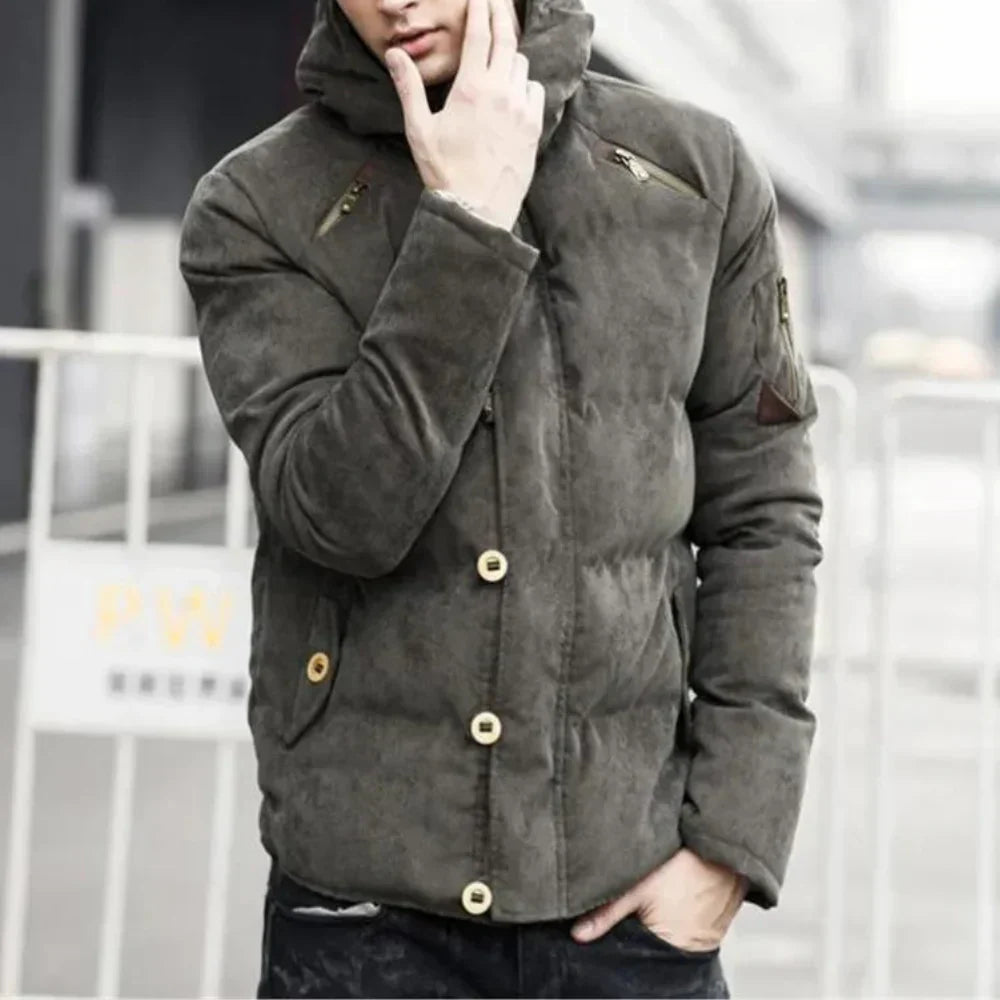 Stilvolle Herren-Kapuzenjacke Modern Design
