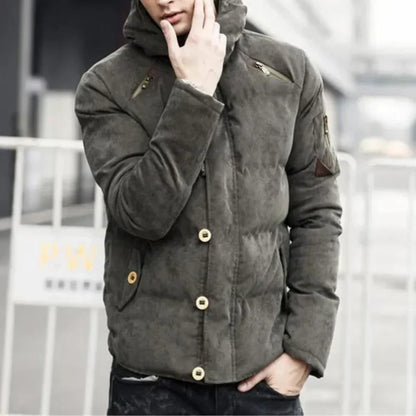 Stilvolle Herren-Kapuzenjacke Modern Design