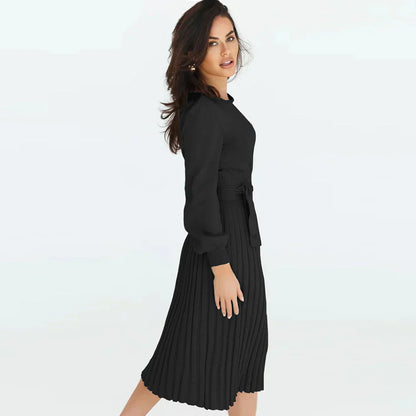 Elegantes Strickkleid Damen Modell