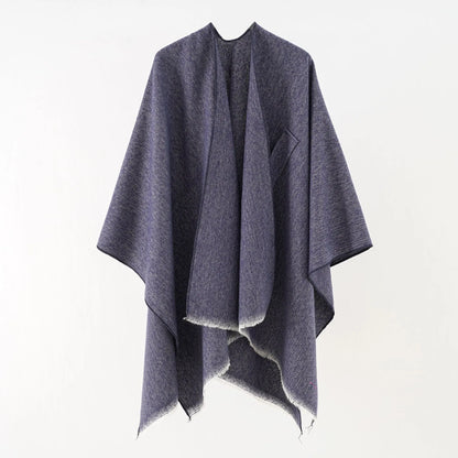 Kaschmir Poncho Elegante Damenmode