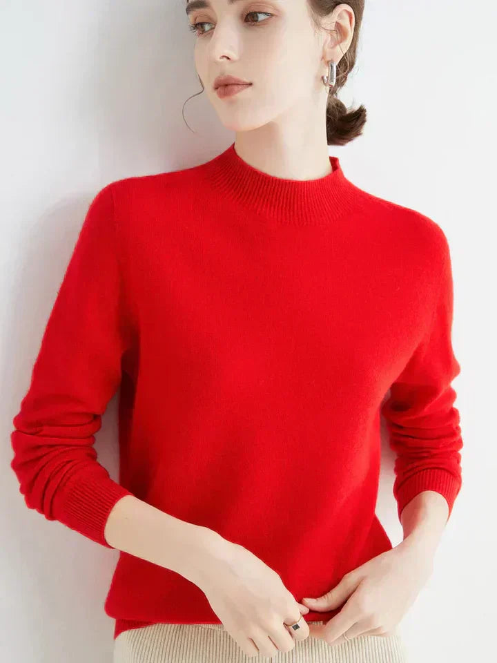 Modischer Damenpullover mit Chic-Design