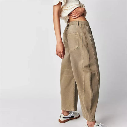 Retro-Jeans Damen Relaxed Fit