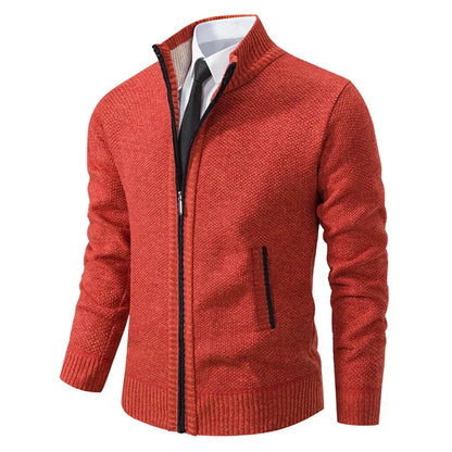 Stilvoller Strickpullover Männer Warm