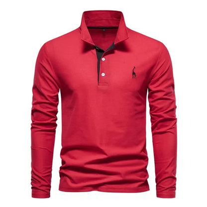 Herren Langarmshirt Elegant Lyle