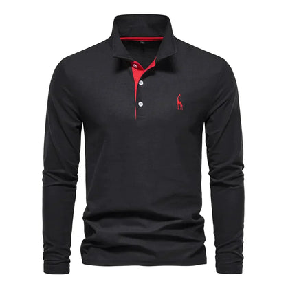 Herren Langarmshirt Elegant Lyle