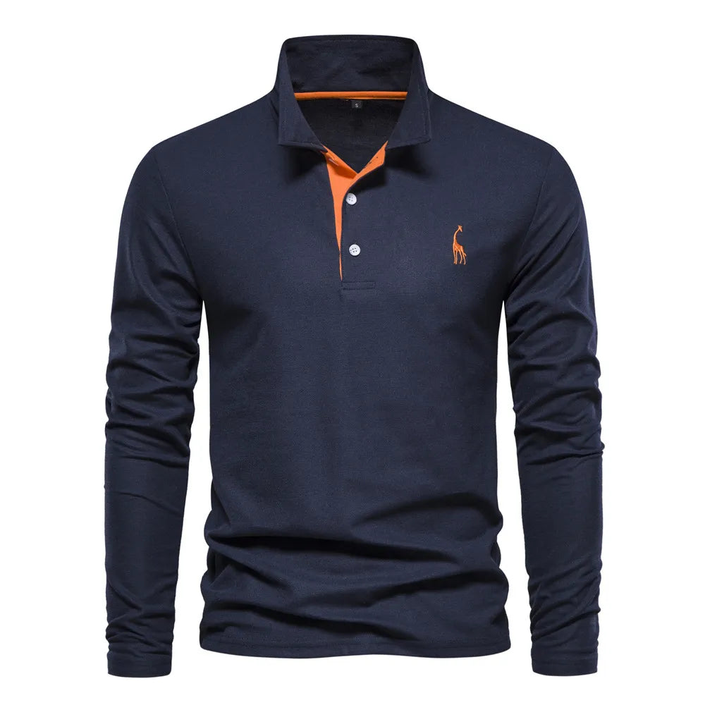Herren Langarmshirt Elegant Lyle - IdealeKleiden
