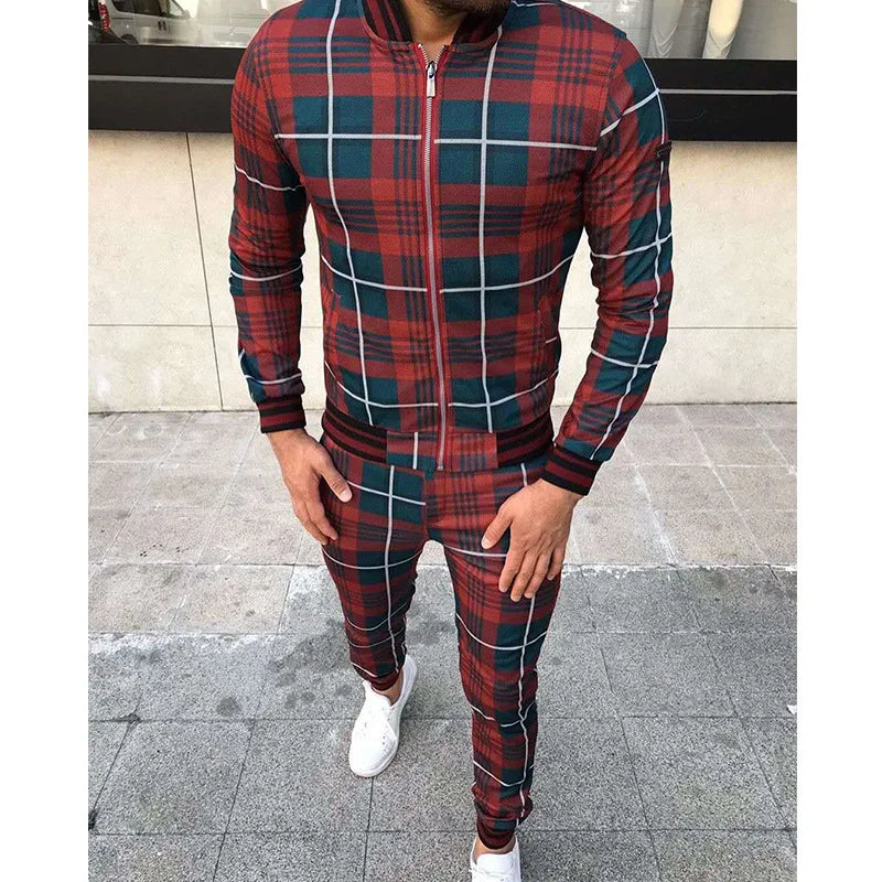 Herren Trainingsjacke Sportlich Funktionell - IdealeKleiden