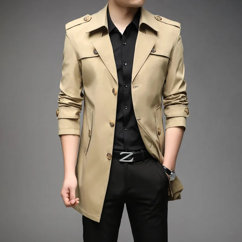 Modisches Jeanshemd Herren