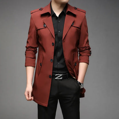 Modisches Jeanshemd Herren